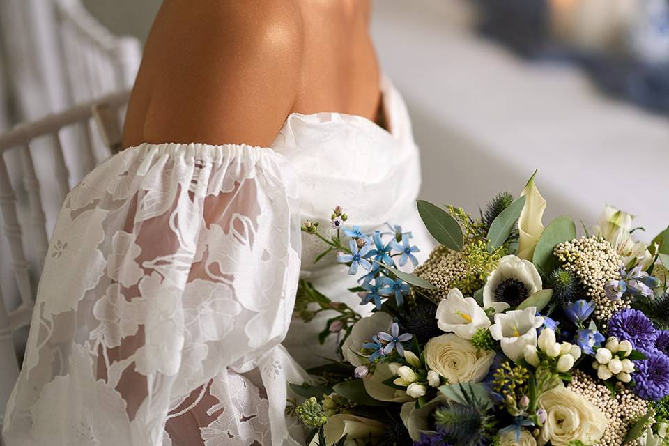 Lavender Bouquet Photography