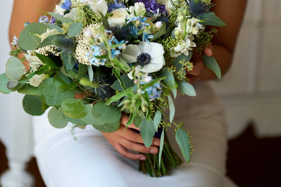 Lavender Bouquet Photography
