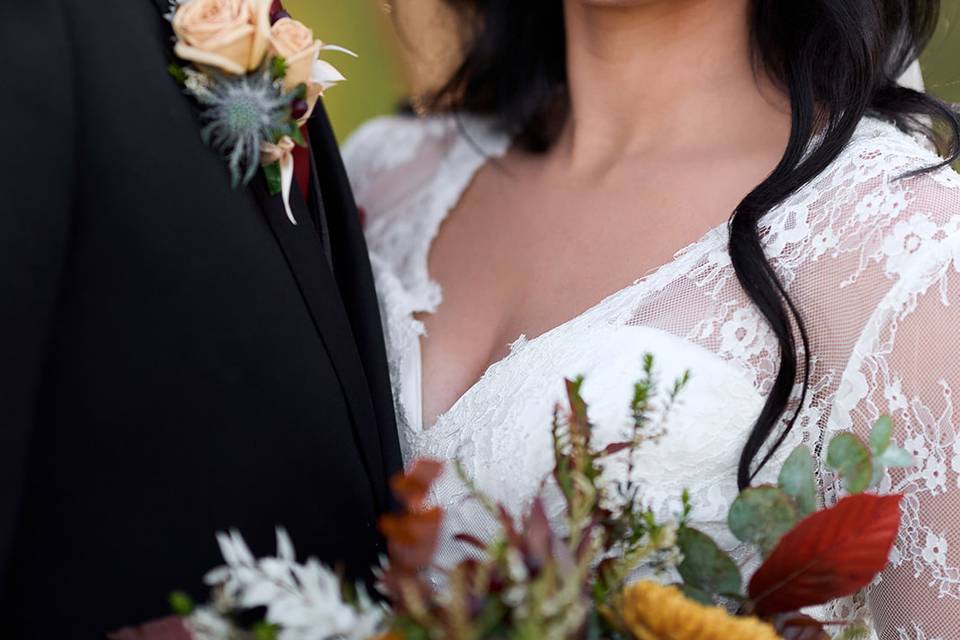 Lavender Bouquet Photography