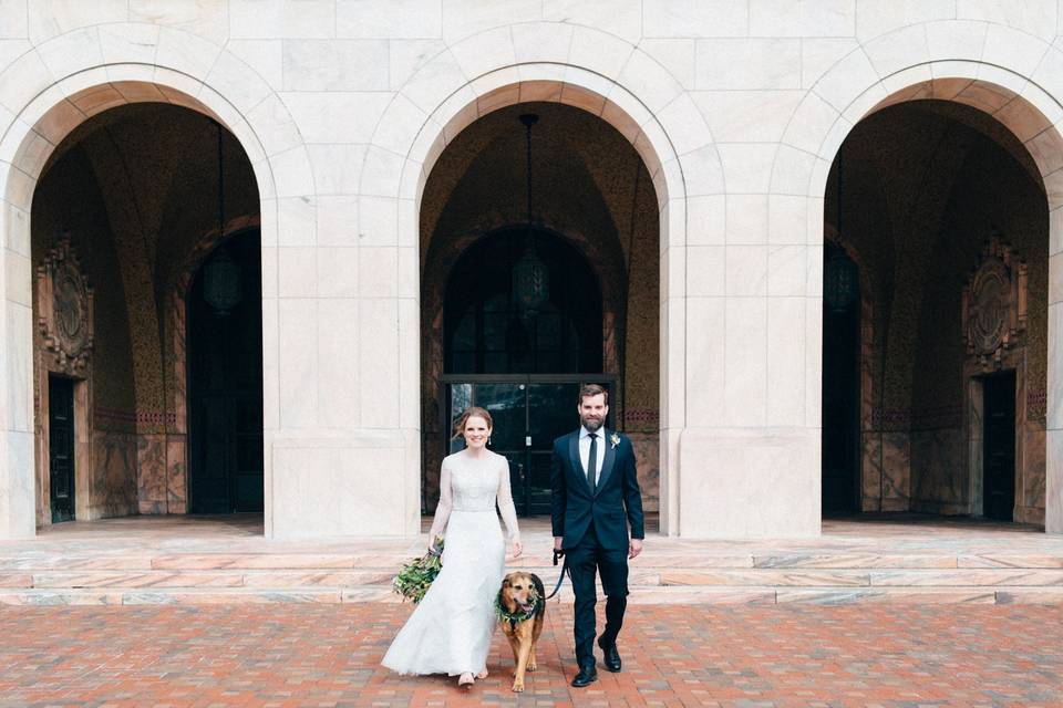 Downtown Asheville Wedding