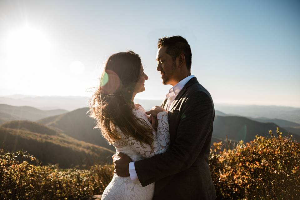 Blue Ridge Parkway Wedding