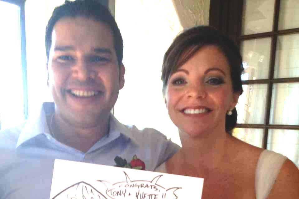 The happy couple!