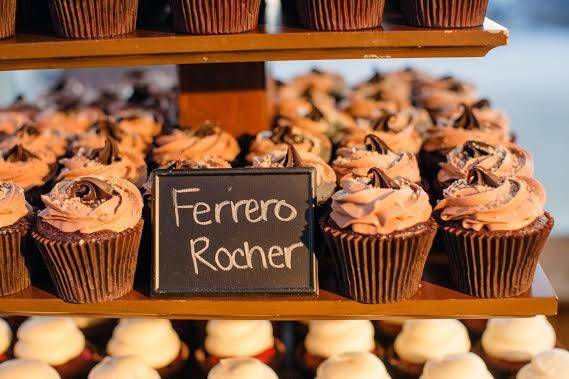 Ferrero Rocher cupcakes