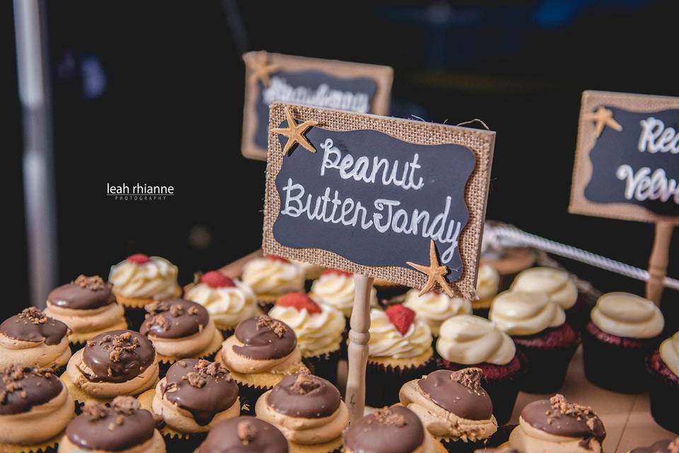 Peanut butter cupcake
