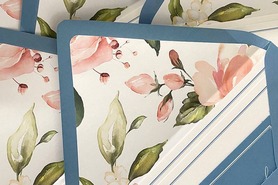 Just Ink On Paper Invitations