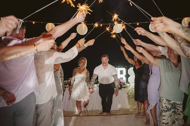 Wedding couple