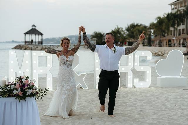 Wedding couple