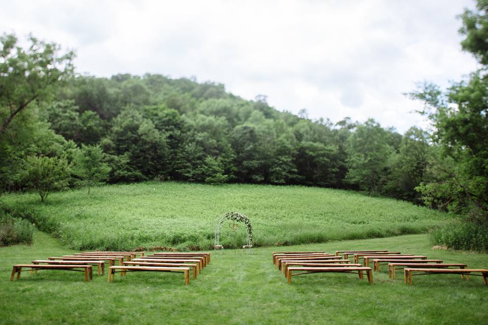 An Outdoor Artistan Wedding