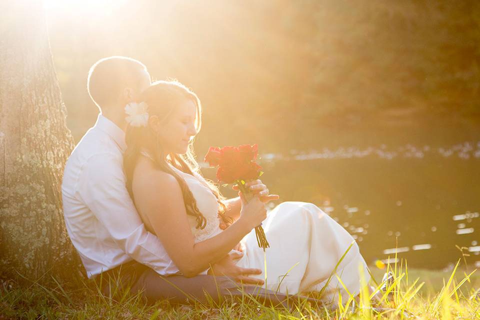 Creative couple portrait