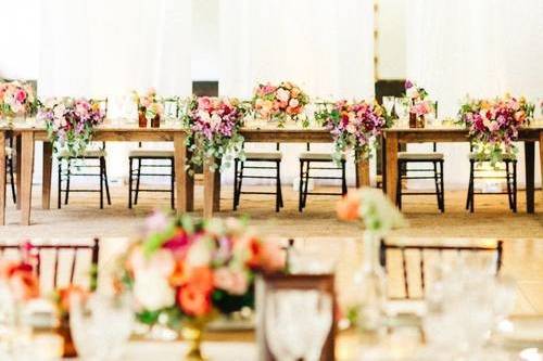 Head table setup