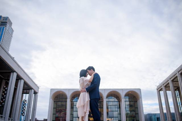 Creative couple portrait