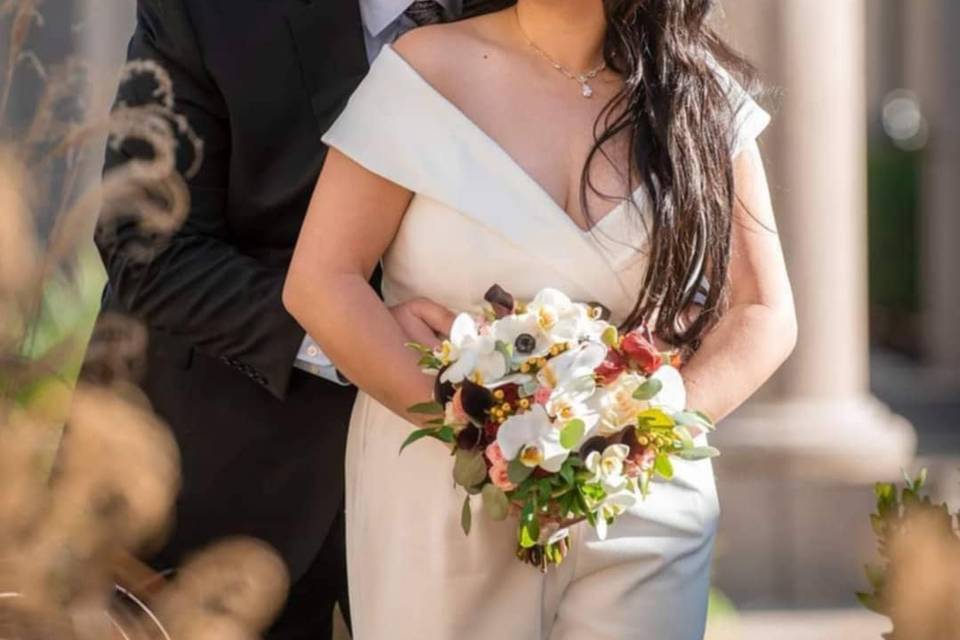 Bride and groom