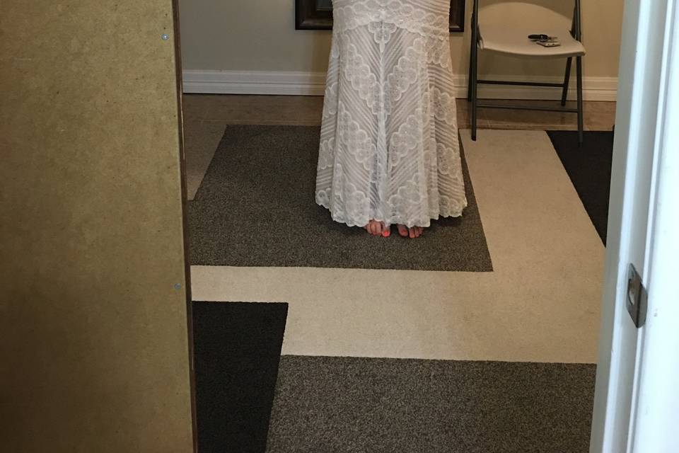 Before the fitting