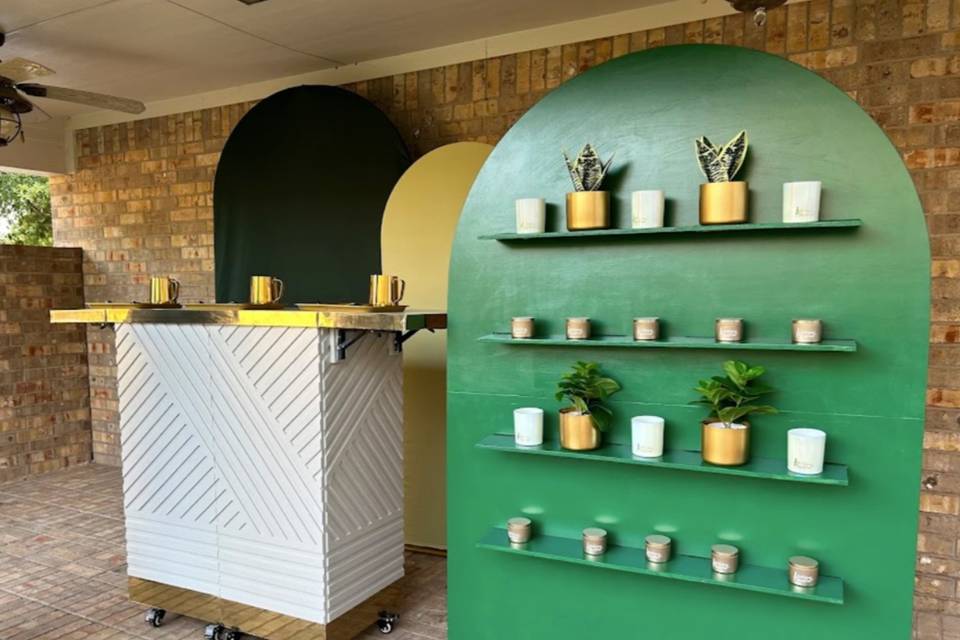 Mobile Candle Bar