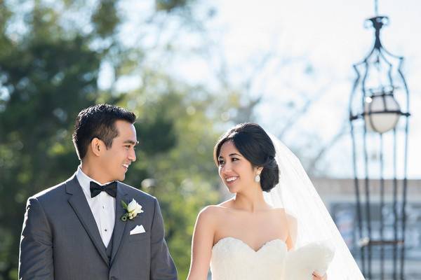 Happy bride