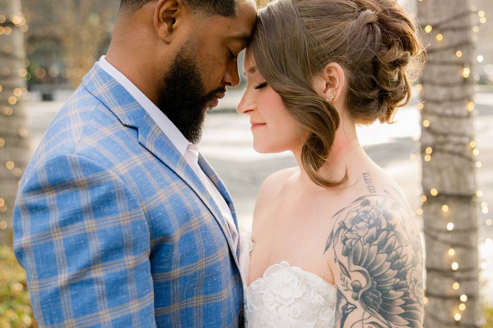 Couple closeup