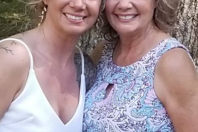Bride and mother of the bride