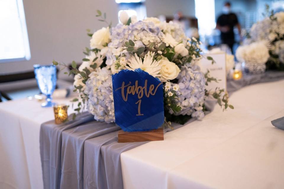 Sample Wedding Display