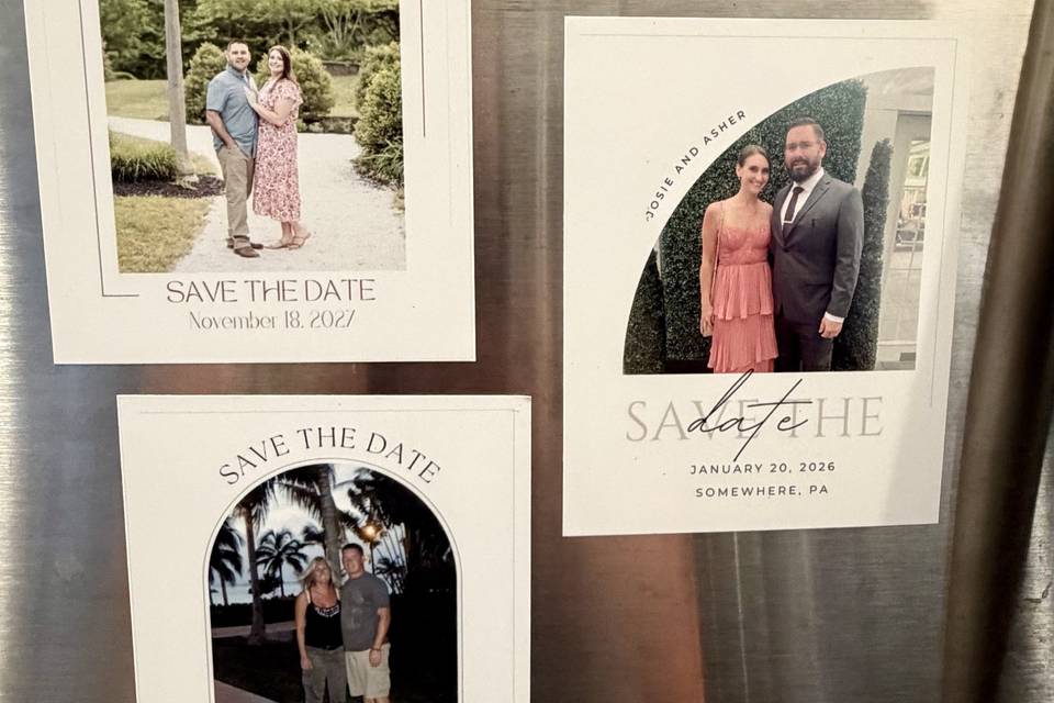 Large Save the Dates