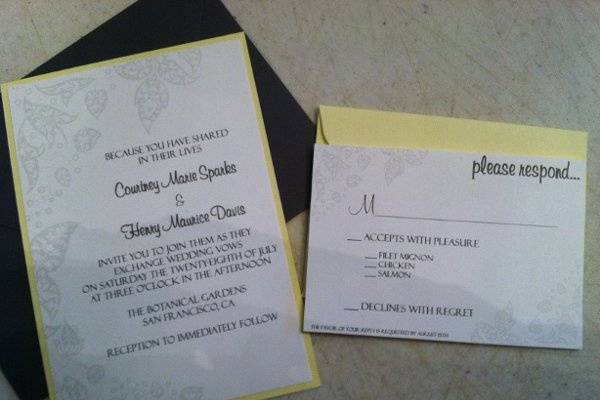 Davis Invitation Suite
