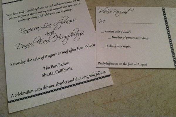 Humphreys Invitation Suite