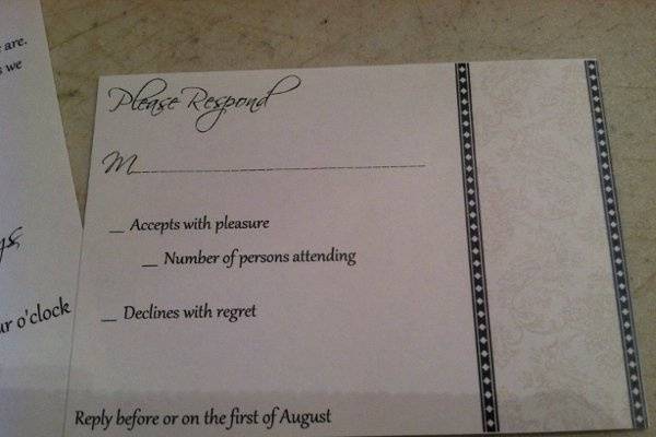 Humphreys Invitation Suite