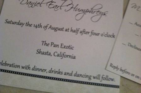 Humphreys Invitation Suite