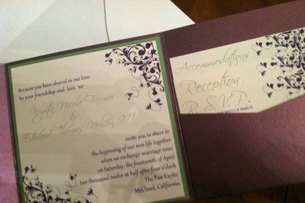 Nelson Invitation Suite