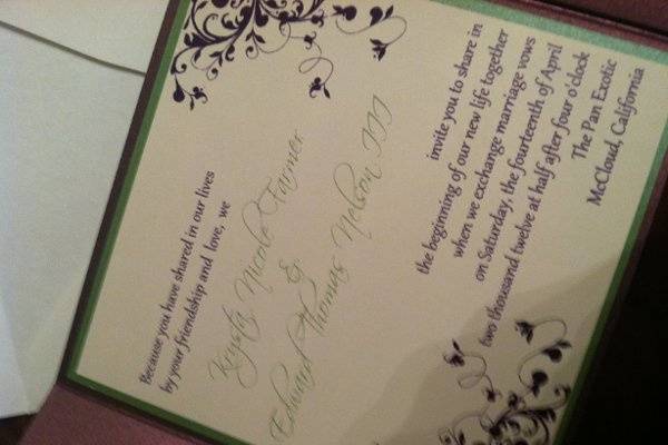 Nelson Invitation Suite