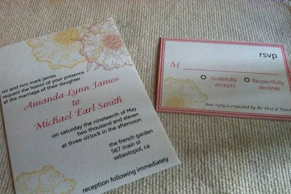 James Invitation Suite