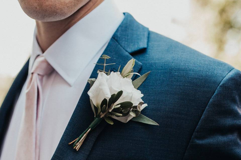 2018 Wedding Boutonniere