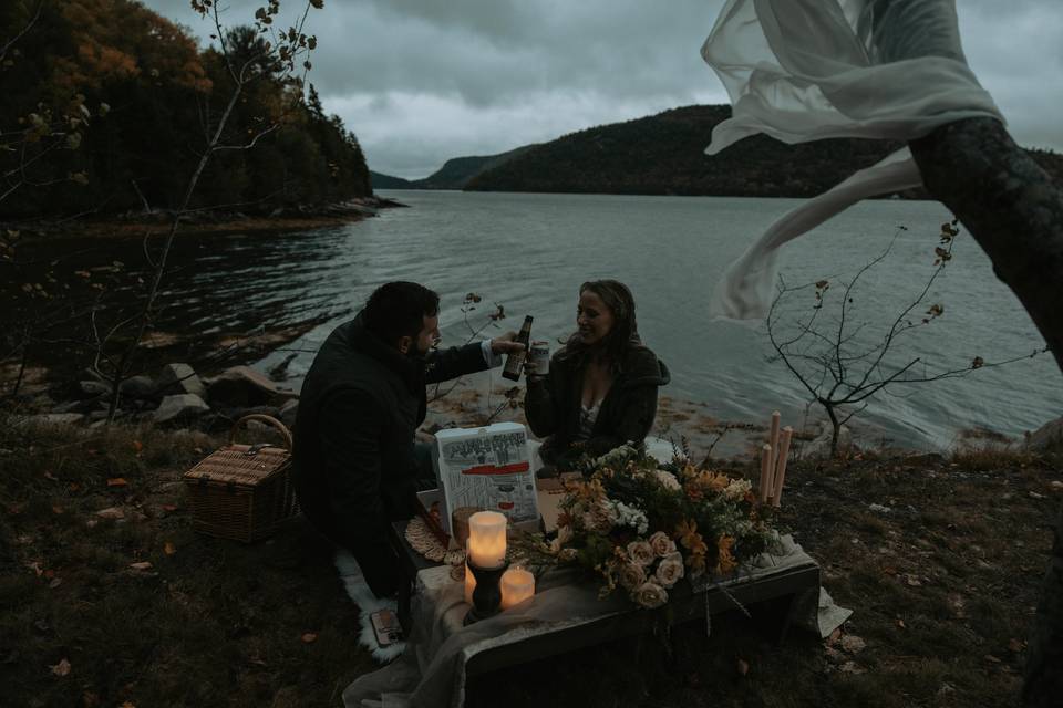 Acadia Elopement Photography