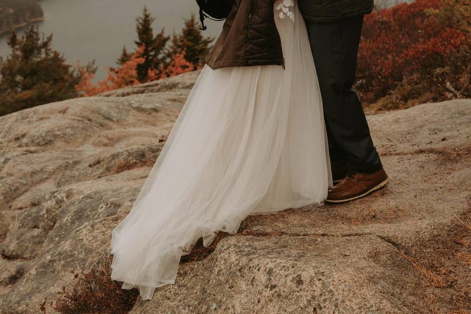 Acadia Elopement Photography