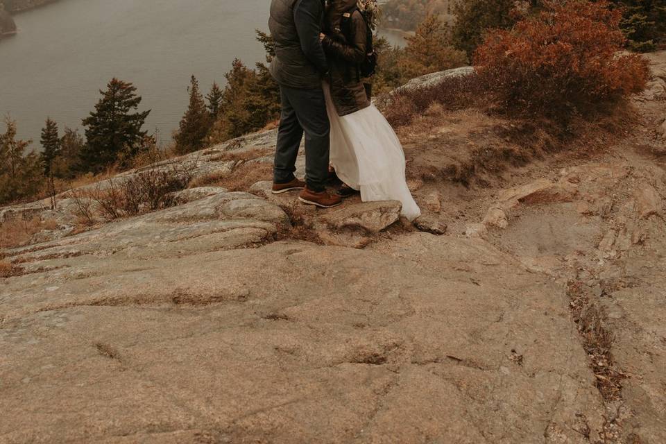 Acadia Elopement Photography