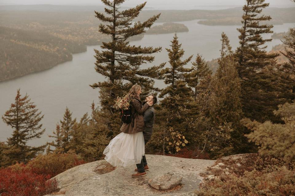 Acadia Elopement Photography