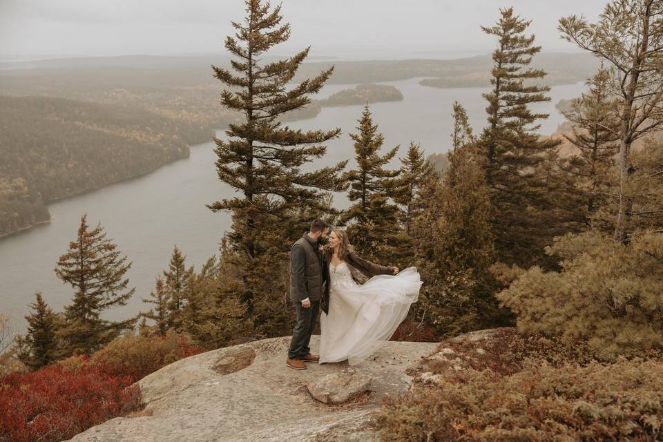 Acadia Elopement Photography