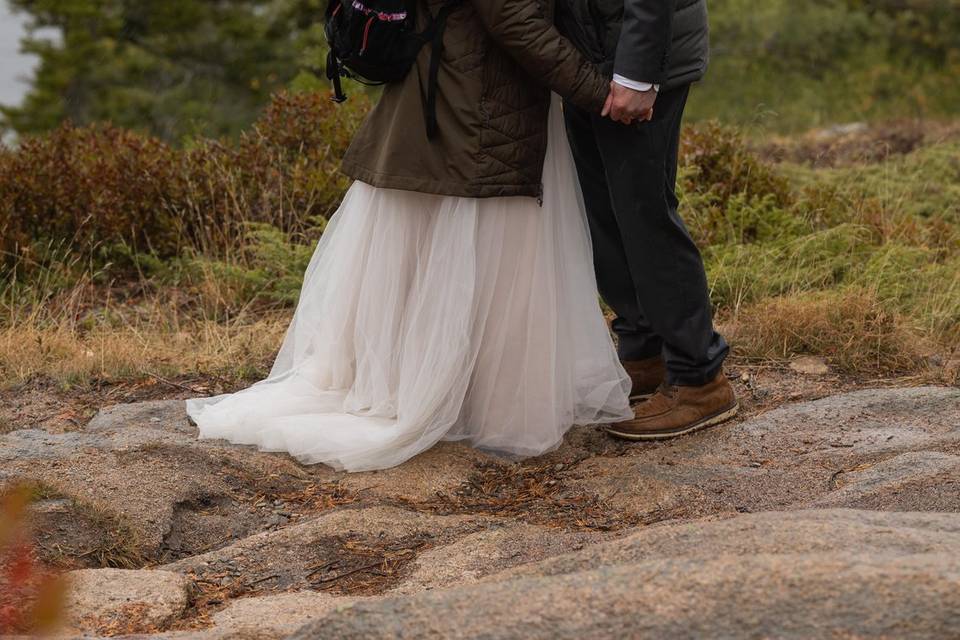 Acadia Elopement Photography