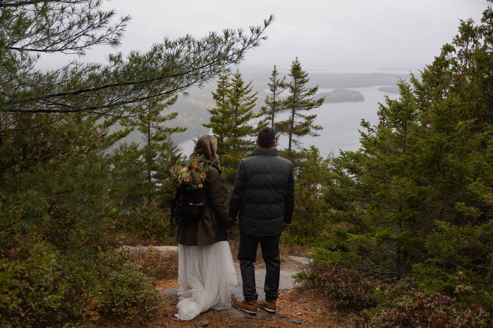 Acadia Elopement Photography