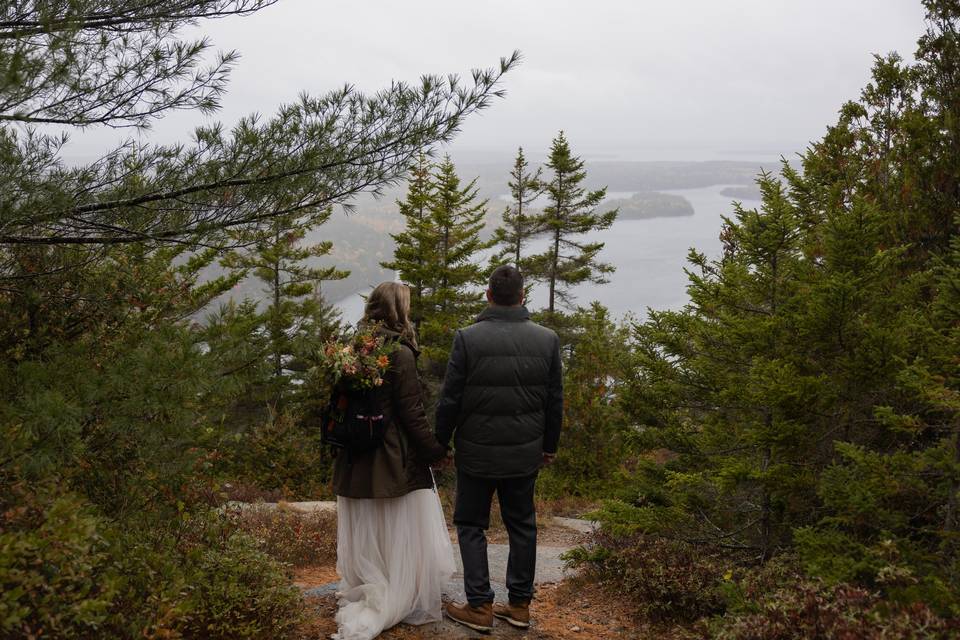 Acadia Elopement Photography