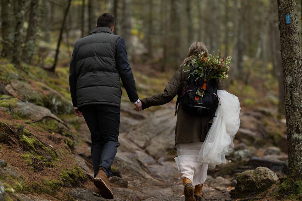 Acadia Elopement Photography