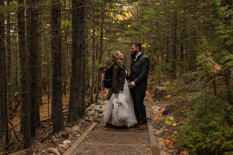 Acadia Elopement Photography