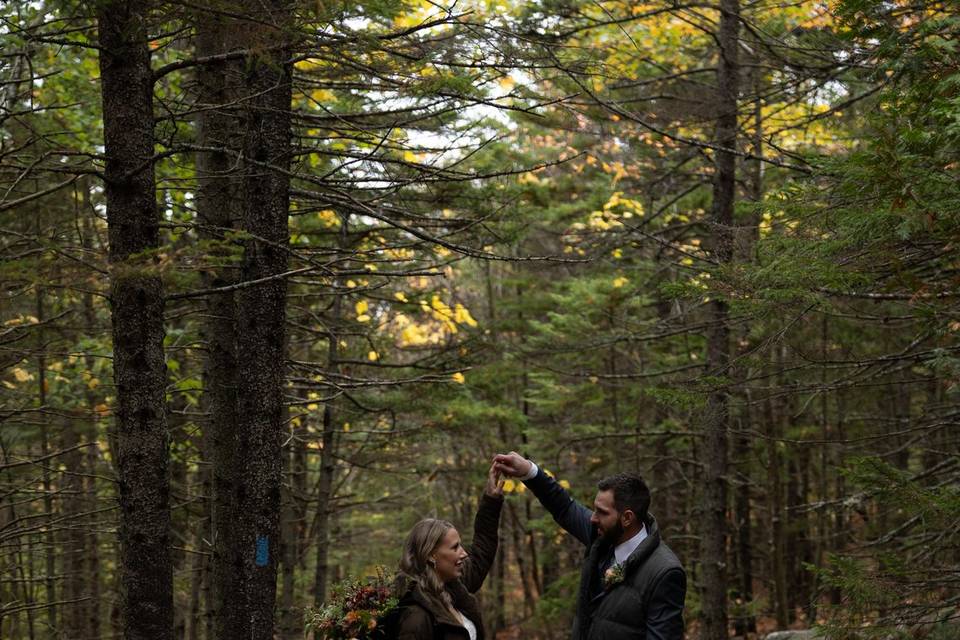 Acadia Elopement Photography