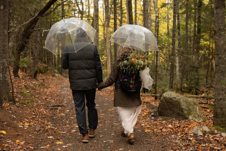 Acadia Elopement Photography