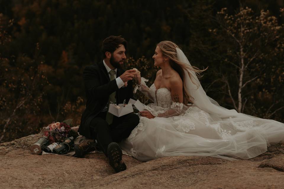 Acadia Elopement Photography