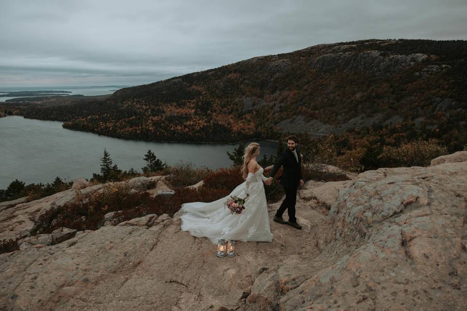 Acadia Elopement Photography
