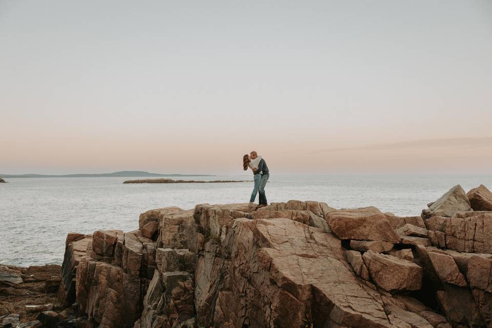 Acadia Elopement Photography