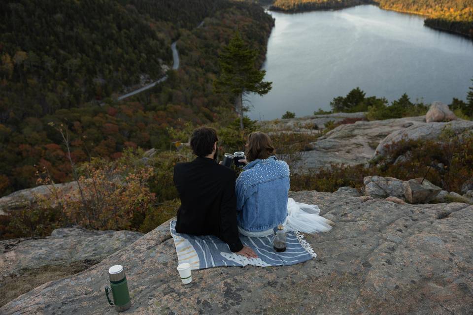 Acadia Elopement Photography