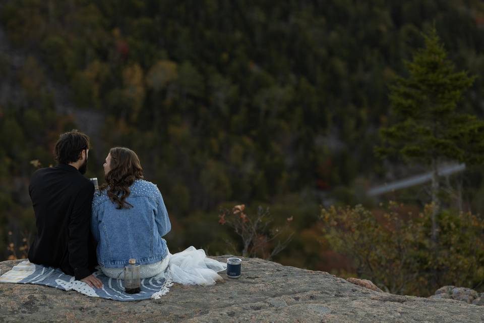 Acadia Elopement Photography