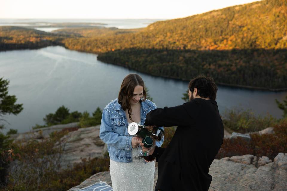 Acadia Elopement Photography