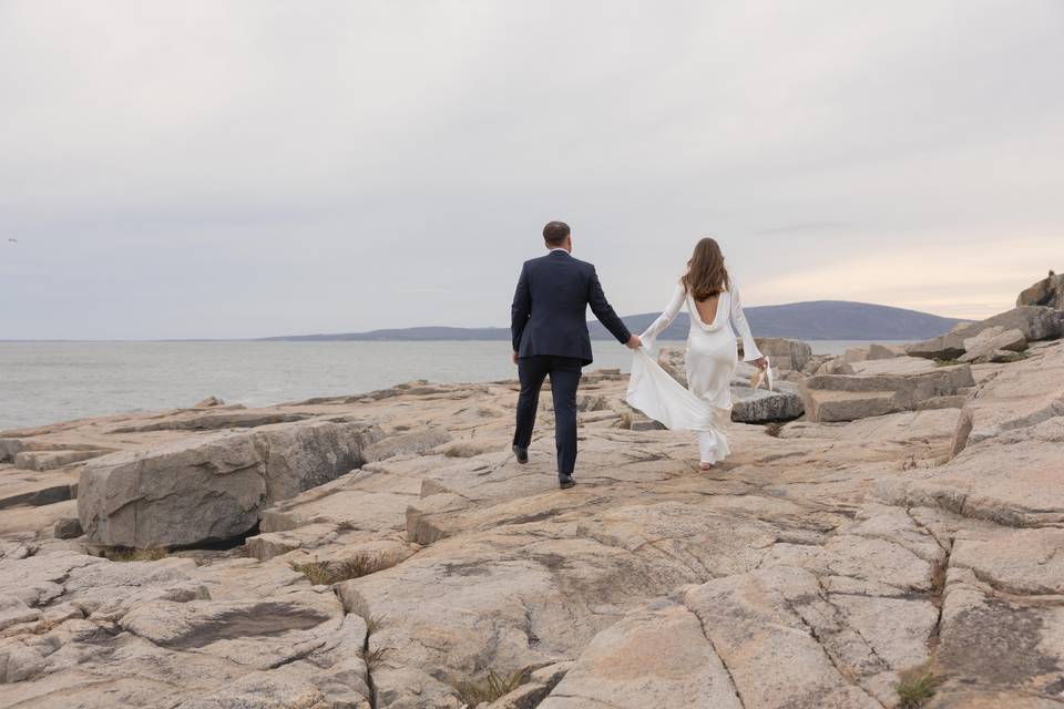 Acadia Elopement Photography